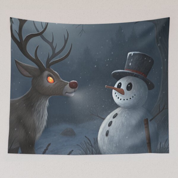 Item preview, Rudolf and Frosty (Spooky Edition) 05 designed and sold by AIfolklore.