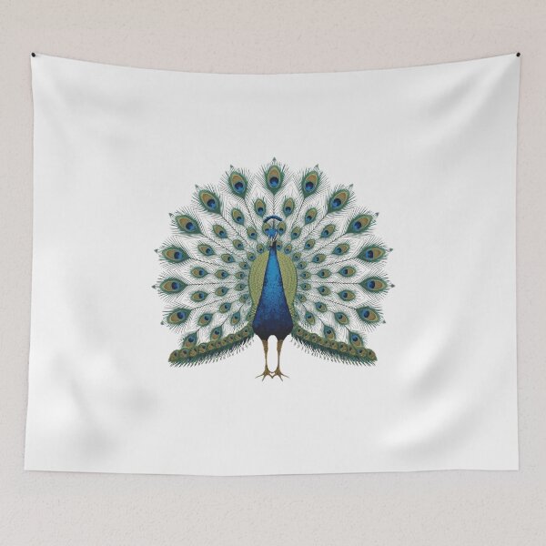 Item preview, Majestic Peacock – Elegance in Feathers designed and sold by ManhattanStyle.