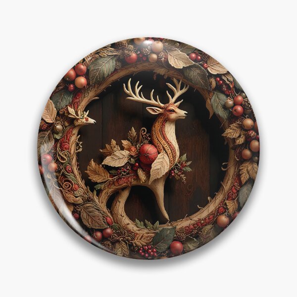 Item preview, Stag Laurel designed and sold by Ilona Abou-Zolof.