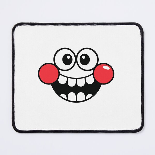 Item preview, Funny Cartoon Smiling Mouth Googly Eyes Red Cheeks Graphic designed and sold by LegendsOfLife37.