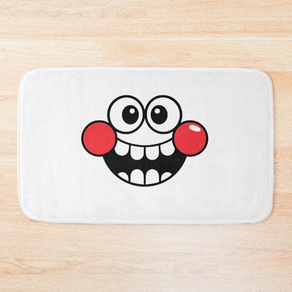 Item preview, Funny Cartoon Smiling Mouth Googly Eyes Red Cheeks Graphic designed and sold by LegendsOfLife37.