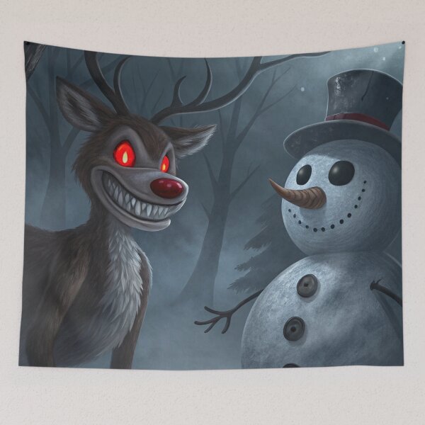Item preview, Rudolf and Frosty (Spooky Edition) 06 designed and sold by AIfolklore.