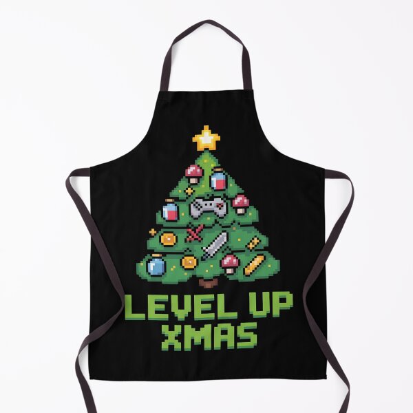 Item preview, Level Up Xmas - Retro Gamer Christmas Tree designed and sold by Ambient Mind Design.
