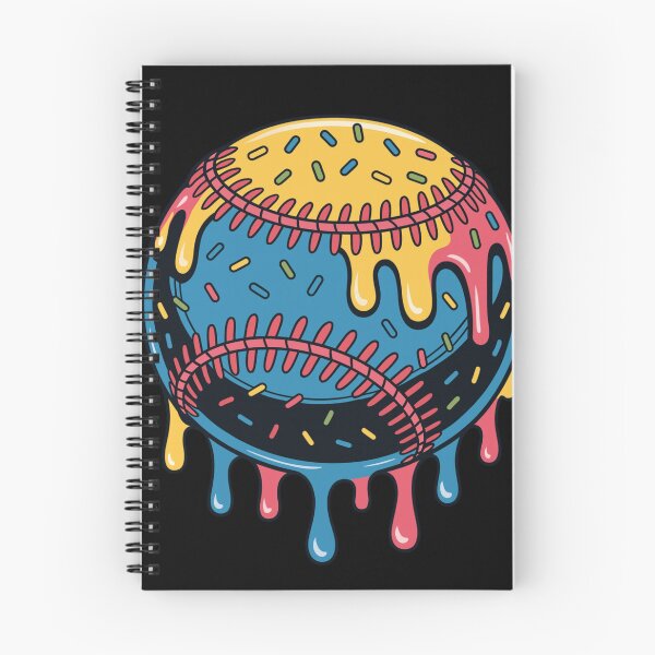 Item preview, Dripping Baseball Melting Icing Sprinkles Pop Art Graphic designed and sold by LegendsOfLife37.