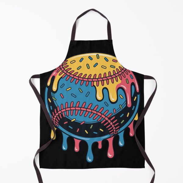 Item preview, Dripping Baseball Melting Icing Sprinkles Pop Art Graphic designed and sold by LegendsOfLife37.