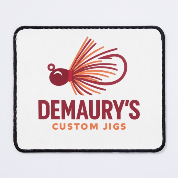 Item preview, DeMaury's Custom Jigs logo designed and sold by FergFish.