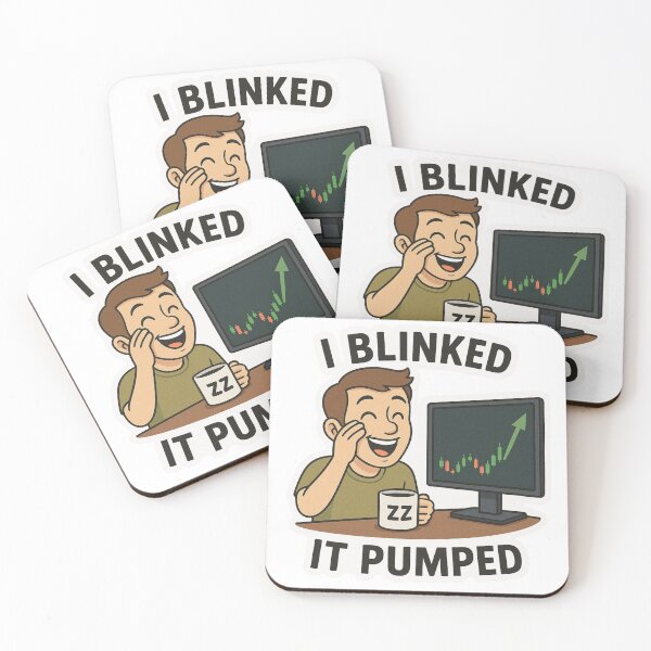 Item preview, I Blinked, It Pumped Trader designed and sold by DivinelyAligned8.
