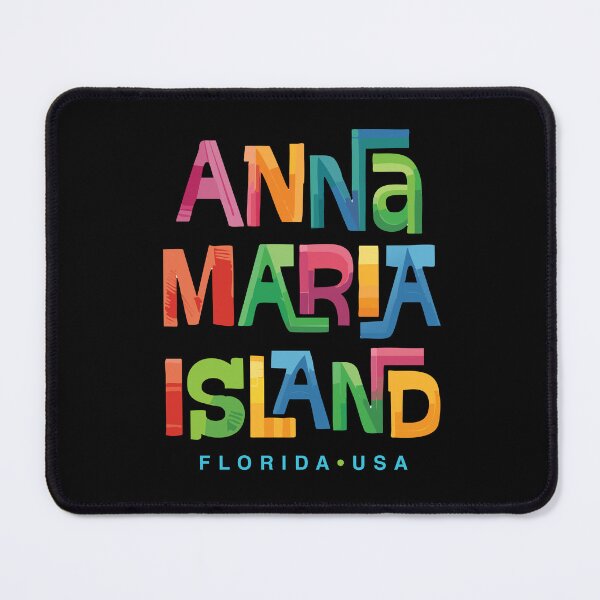 Item preview, Anna Maria Island Florida Retro Tropical Design designed and sold by Futurebeachbum.
