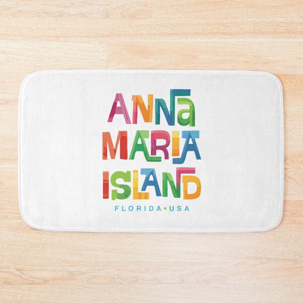 Item preview, Anna Maria Island Florida Retro Tropical Design designed and sold by Futurebeachbum.