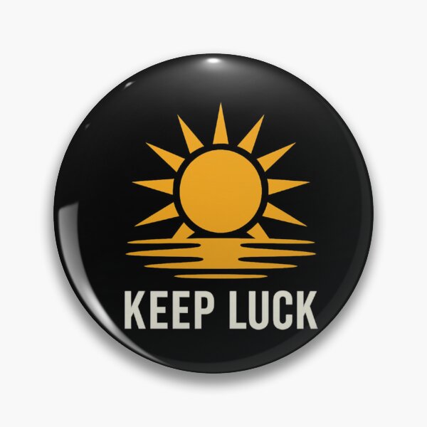 Item preview, Keep Luck Sun Rise Sunset Minimalist Graphic Design designed and sold by LegendsOfLife37.