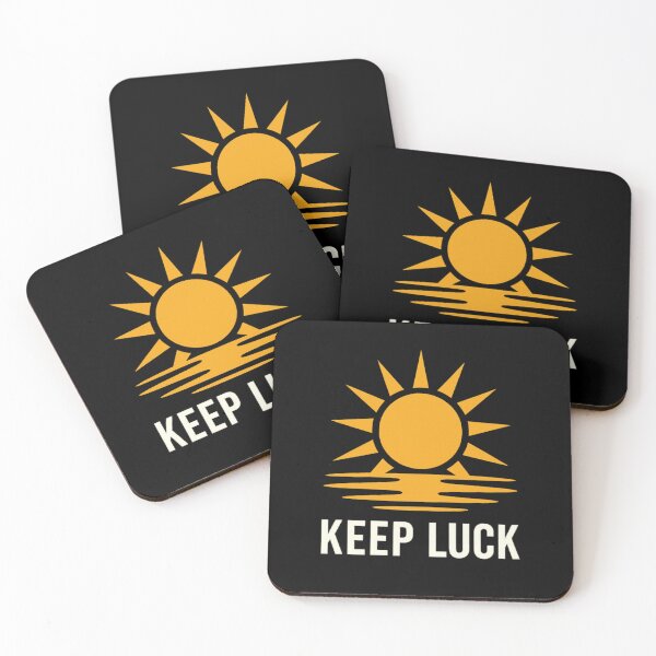 Item preview, Keep Luck Sun Rise Sunset Minimalist Graphic Design designed and sold by LegendsOfLife37.