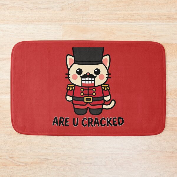 Item preview, Are You Cracked? | Funny Christmas Cat Nutcracker Design designed and sold by Shtex.