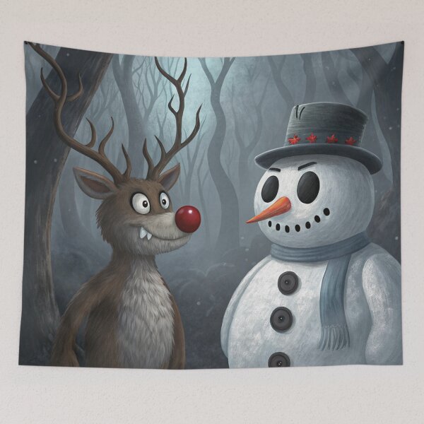 Item preview, Rudolf and Frosty (Spooky Edition) 08 designed and sold by AIfolklore.