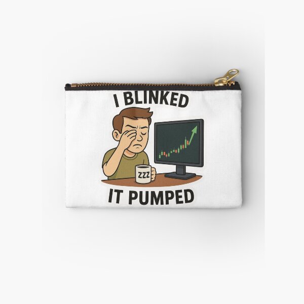 Item preview, I Blinked, It Pumped Trader with Closed Eyes designed and sold by DivinelyAligned8.