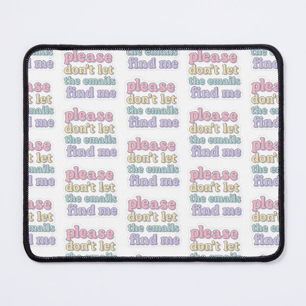 Item preview, Funny Pastel Email Anxiety Office Meme Sticker Gift designed and sold by ArcanePrintsxo.