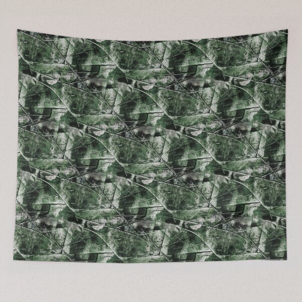 Item preview, Grunge Textured Rustic Abstract in Grass Green designed and sold by Artistestella.