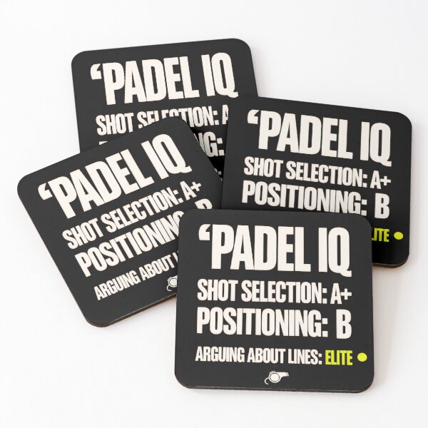 Item preview, Padel IQ Funny Quiz Court Skill Strategy designed and sold by HumansStuck12.