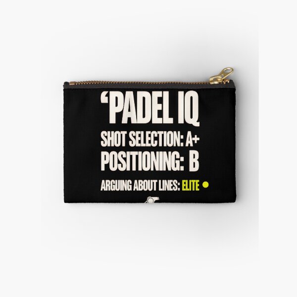 Item preview, Padel IQ Funny Quiz Court Skill Strategy designed and sold by HumansStuck12.