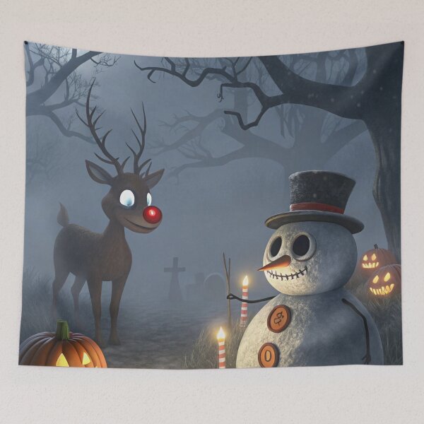 Item preview, Rudolf and Frosty (Spooky Edition) 09 designed and sold by AIfolklore.