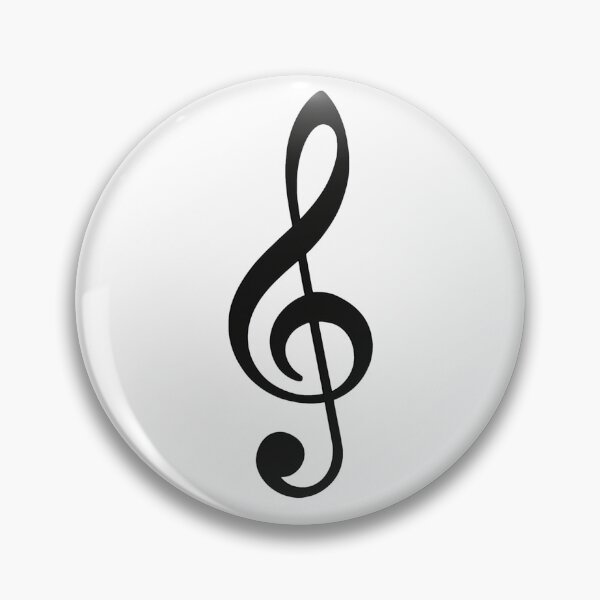 Item preview, Minimal Black Treble Clef designed and sold by DuncanMaxStar .