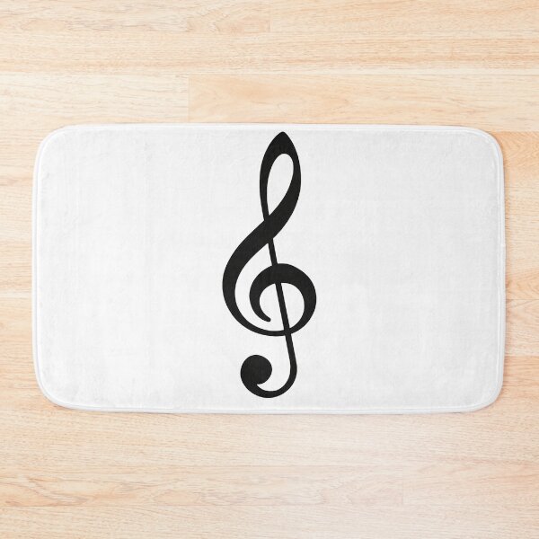 Item preview, Minimal Black Treble Clef designed and sold by DuncanMaxStar .
