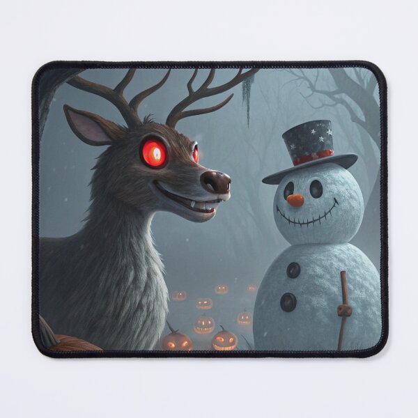 Item preview, Rudolf and Frosty (Spooky Edition) 11 designed and sold by AIfolklore.