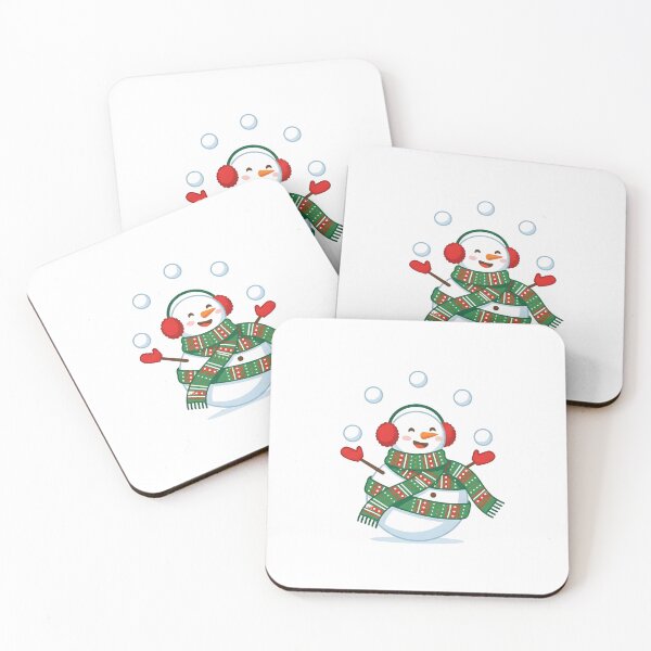 Item preview, Cute Juggling Snowman - Funny Winter Christmas Circus Gift designed and sold by Abdeelol.