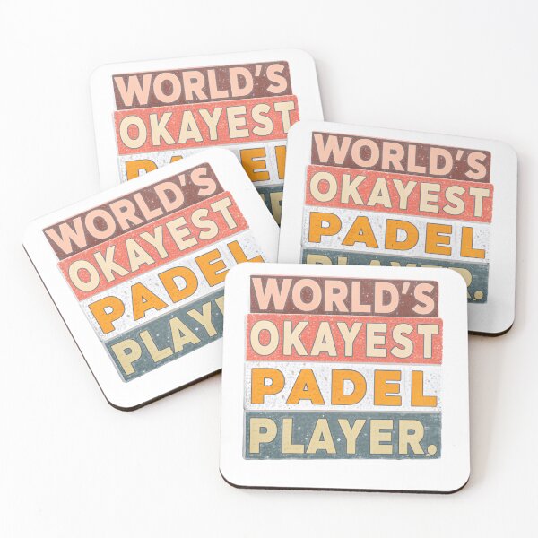 Item preview, World’s Okayest Padel Player Slightly Average Still Loving designed and sold by HumansStuck12.
