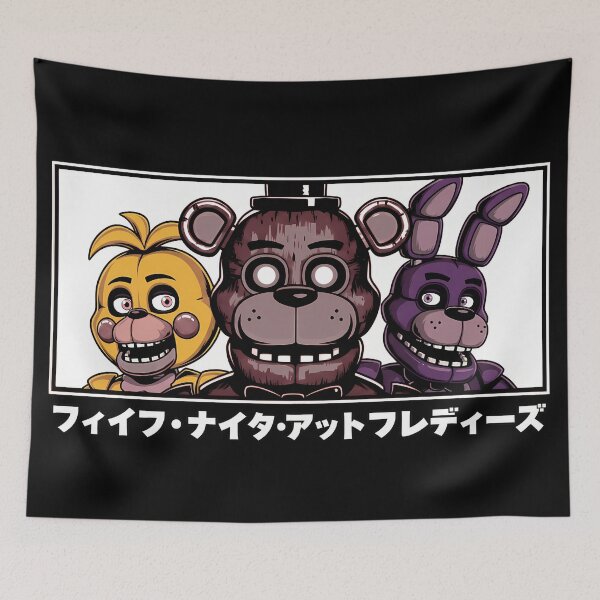 Item preview, Five Nights at Freddy's (FNAF) - Animatronic Trio (Freddy, Bonnie and Chica) designed and sold by Andruzito.