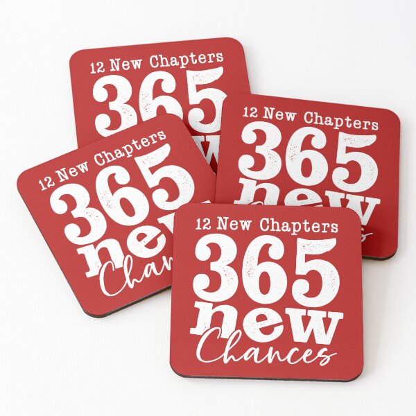 Item preview, Happy New Year – 12 New Chapters 365 New Chances designed and sold by gunaone-design.