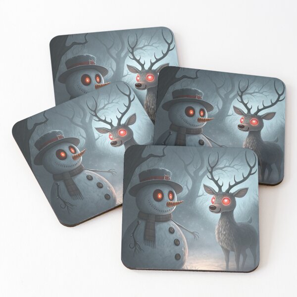 Item preview, Rudolf and Frosty (Spooky Edition) 12 designed and sold by AIfolklore.