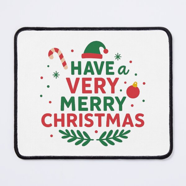 Item preview, Have a Very Merry Christmas – Festive Holiday Typography Design designed and sold by StyleLap.