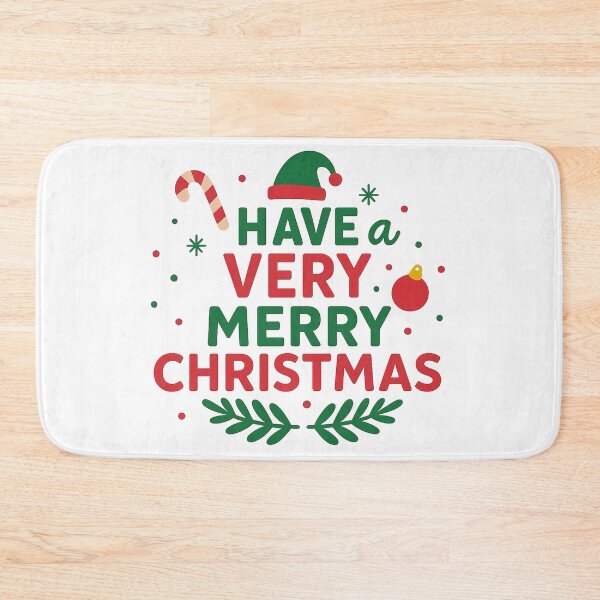 Item preview, Have a Very Merry Christmas – Festive Holiday Typography Design designed and sold by StyleLap.