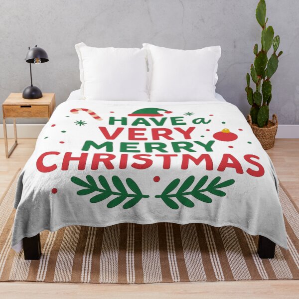 Item preview, Have a Very Merry Christmas – Festive Holiday Typography Design designed and sold by StyleLap.