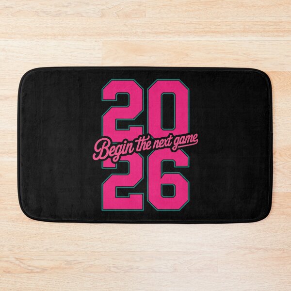 Item preview, Begin the Next Game 2026 - Motivational Varsity Design designed and sold by cabana.space.