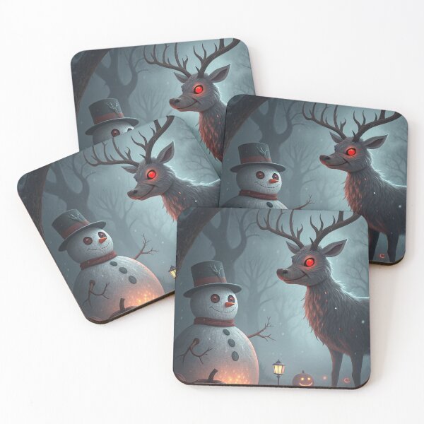 Item preview, Rudolf and Frosty (Spooky Edition) 13 designed and sold by AIfolklore.