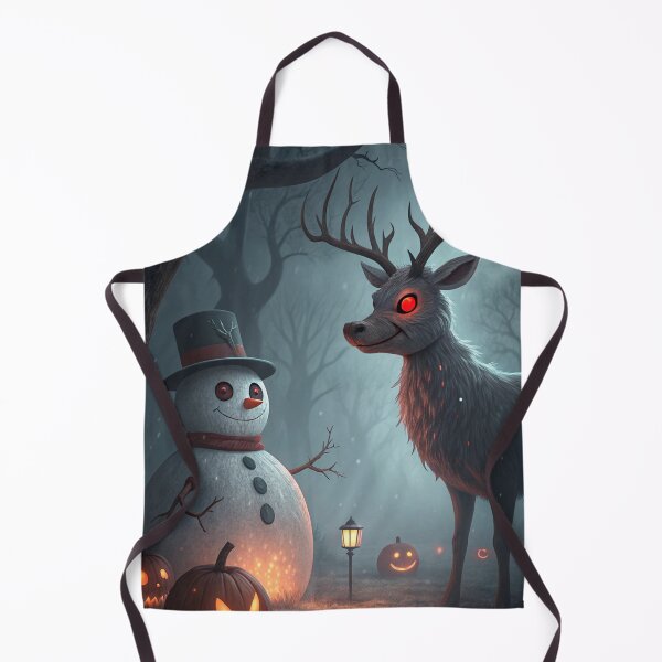 Item preview, Rudolf and Frosty (Spooky Edition) 13 designed and sold by AIfolklore.