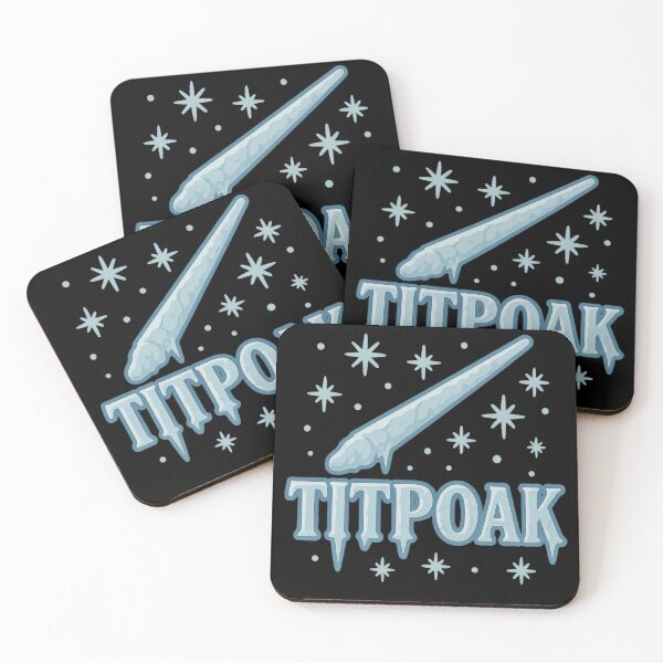 Item preview, Titsoak Sparkly Vampire Meme Parody Sticker Design designed and sold by ArcanePrintsxo.