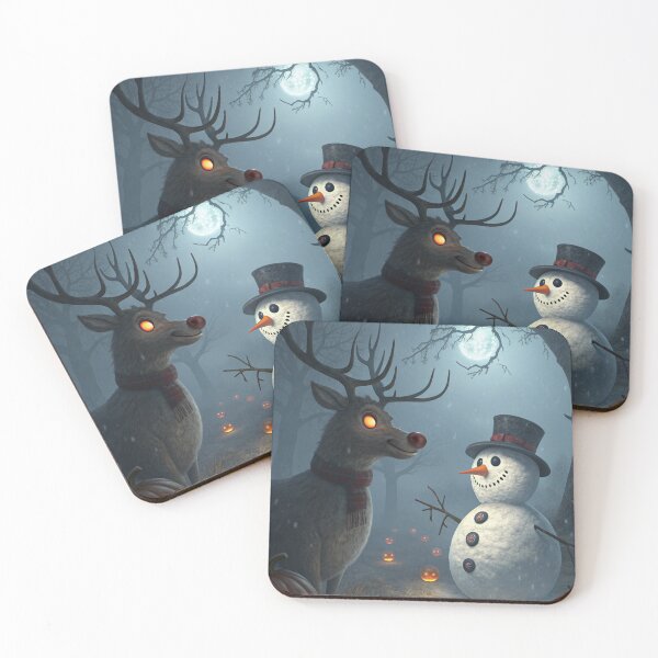 Item preview, Rudolf and Frosty (Spooky Edition) 14 designed and sold by AIfolklore.