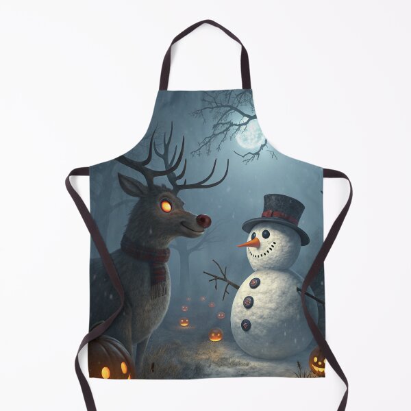 Item preview, Rudolf and Frosty (Spooky Edition) 14 designed and sold by AIfolklore.