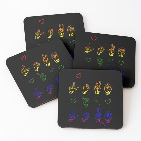 Item preview, ASL Graphic Design: Love is Love  designed and sold by BBsGifts.