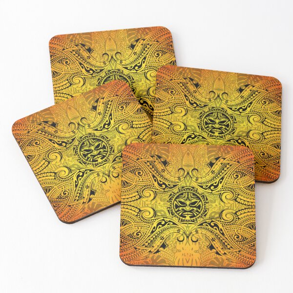 Item preview, Polynesian Tribal Symmetry – Ancestral Island Pattern Design designed and sold by artistwill.