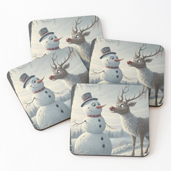 Item preview, Rudolf and Frosty (Spooky Edition) 15 designed and sold by AIfolklore.