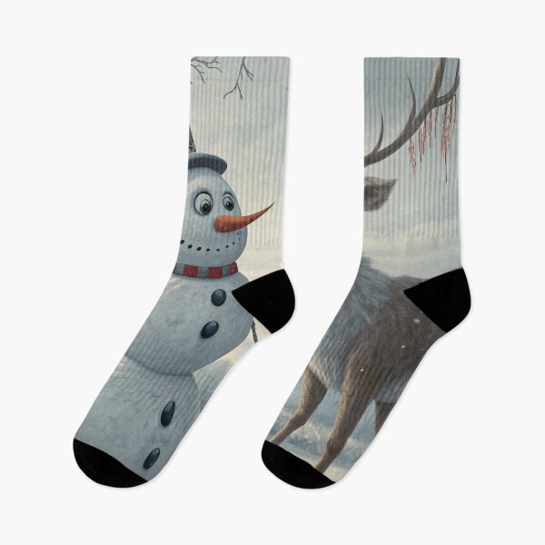 Item preview, Rudolf and Frosty (Spooky Edition) 15 designed and sold by AIfolklore.