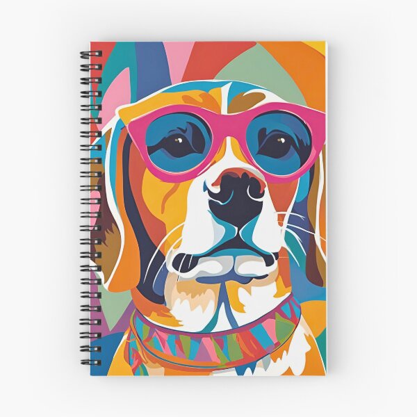 Item preview, Beagle in Sunglasses Colorful Matisse Style Dog Portrait designed and sold by Kmcantley.