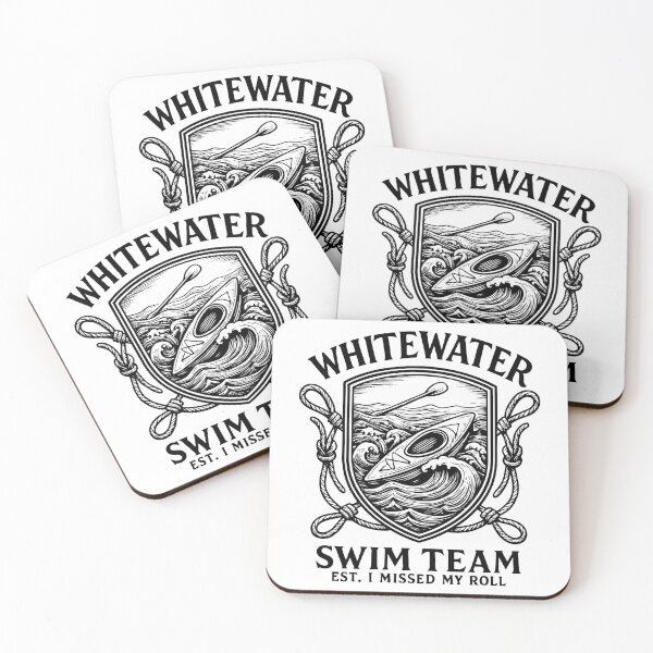 Item preview, Funny Whitewater Swim Team Kayaking Outdoor Adventure designed and sold by gunaone-design.