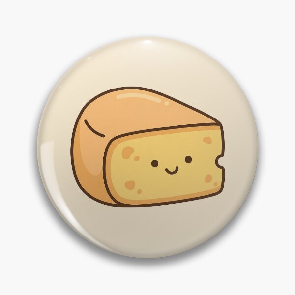 Item preview,  Cute Gouda Cheese Cartoon Illustration designed and sold by Verycutethings.