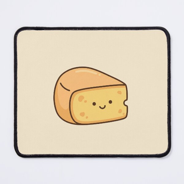 Item preview,  Cute Gouda Cheese Cartoon Illustration designed and sold by Verycutethings.
