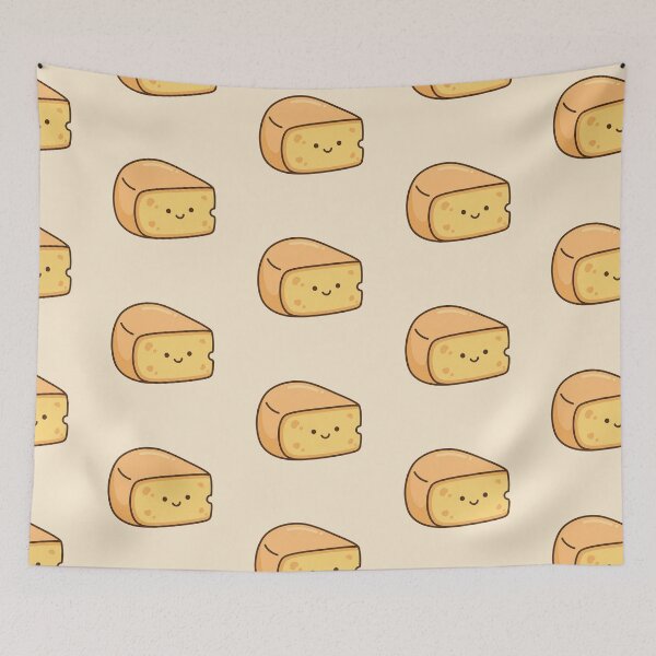 Item preview,  Cute Gouda Cheese Cartoon Illustration designed and sold by Verycutethings.