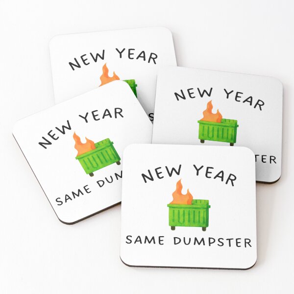 Item preview, New Year Same Dumpster designed and sold by RMC42.